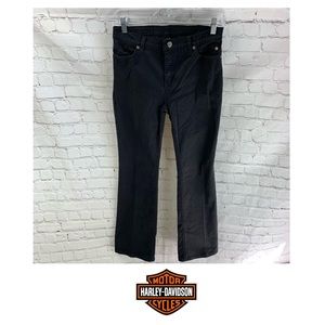 Harley Davidson Solid Black Denim Jeans